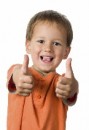 thumbs up for great donations to childrens charity, I Give A Buck!